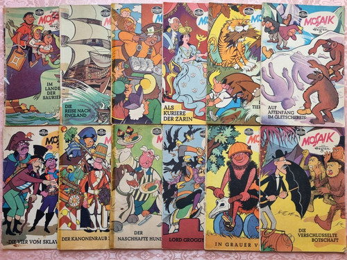 Mosaik digedags 1962 nr - 1962,