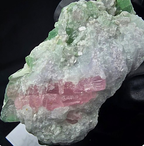Seltene wassermelonen turmalin - seltene,