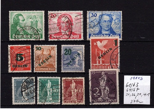 Berlin gestempelt 63 - berlin, 61/63